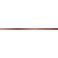 Tubądzin Listwa ścienna Steel copper 5 POL 59,8x2 Gat.1