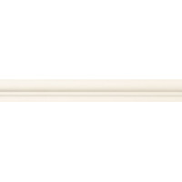 Tubądzin Listwa ścienna Timeless white 1 32,8x4,2 Gat.1