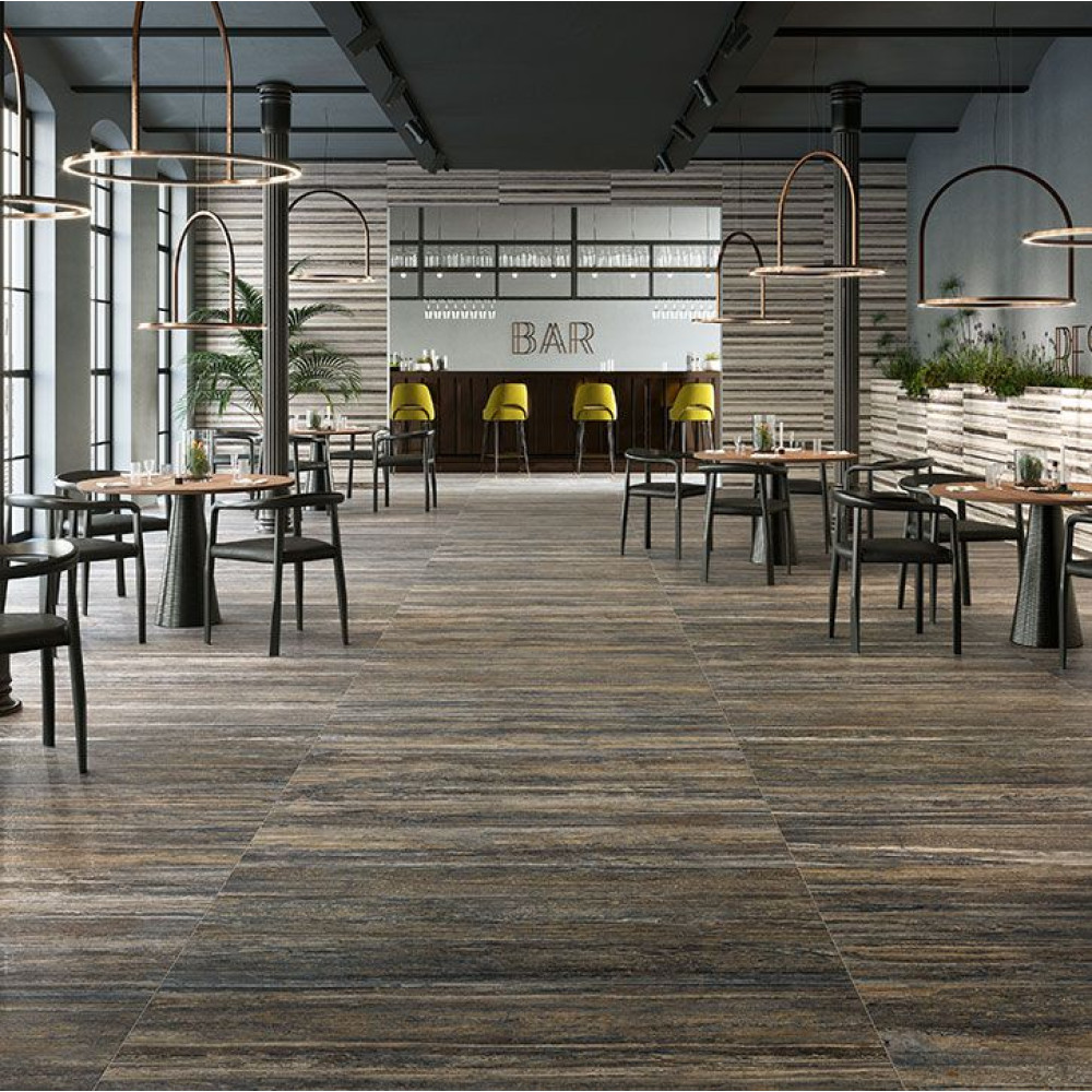 Fioranese Trastevere Vibrato Moka 75,5х151 L (VI717LR)
