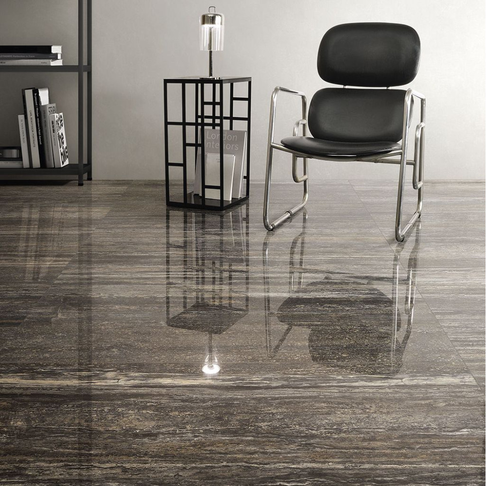 Fioranese Trastevere Vibrato Moka 75,5х151 L (VI717LR)