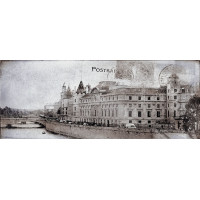 Ceramika Konskie Postcard grey inserto szklane 2 20*50