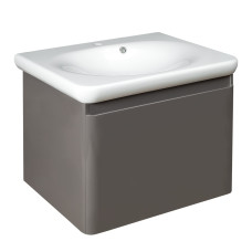 DEVIT 0020120G FLY Тумба 60 з раковиною, сірий колір (2пак) NEW