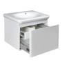 DEVIT 0020120W FLY Тумба 60 з раковиною, білий глянцевий колір (2пак) NEW