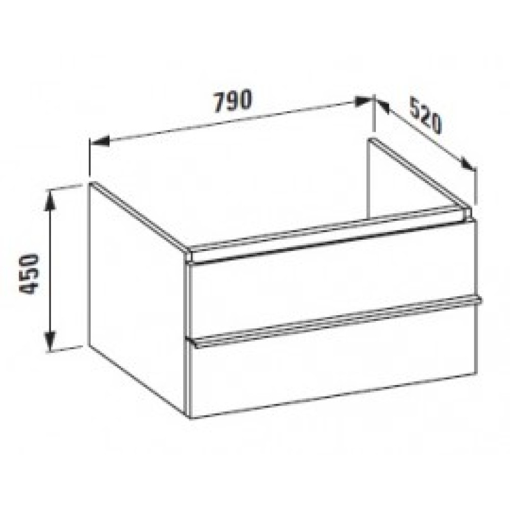 Тумба LAUFEN CASE H4052230755191