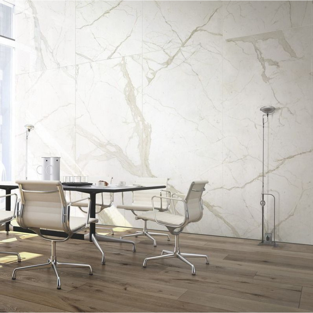 Ariostea Ultra Marmi Bianco Calacatta 120х120 SO 6мм (UM6S120536)