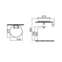 Умывальник IDEVIT Slim Round 6001-1485