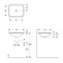 Умывальник GEBERIT VariForm 500.761.01.2