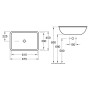 Умивальник VILLEROY & BOCH LOOP&FRIENDS 61452001