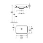 Умывальник VILLEROY & BOCH VENTICELLO 41135501