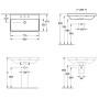 Умывальник VILLEROY & BOCH AVENTO 41568001