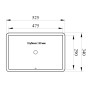 Умывальник NEWARC Hilton 2024W NEW