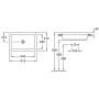Умывальник VILLEROY & BOCH ARCHITECTURA 41676001