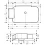 Умывальник HANSGROHE AXOR BOUROULLEC 19946000