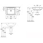 Умивальник VILLEROY & BOCH VERITY DESIGN 51036001