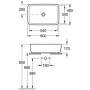 Умивальник VILLEROY & BOCH ARCHITECTURA 41276001