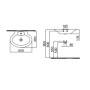 Умывальник IDEVIT Rena 2901-0505