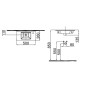 Умывальник IDEVIT Merkur 0201-3505-07