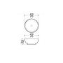 Умывальник NEWARC Countertop 5010