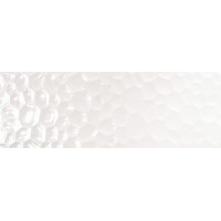 Azteca UNIK R90 BUBBLES WHITE GLOSSY 30x90 B43