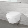 VILLEROY & BOCH ARCHITECTURA NEW унитаз подвесной 37*53см, DirectFlush, в комплекте с сидением с функцией Slow closing