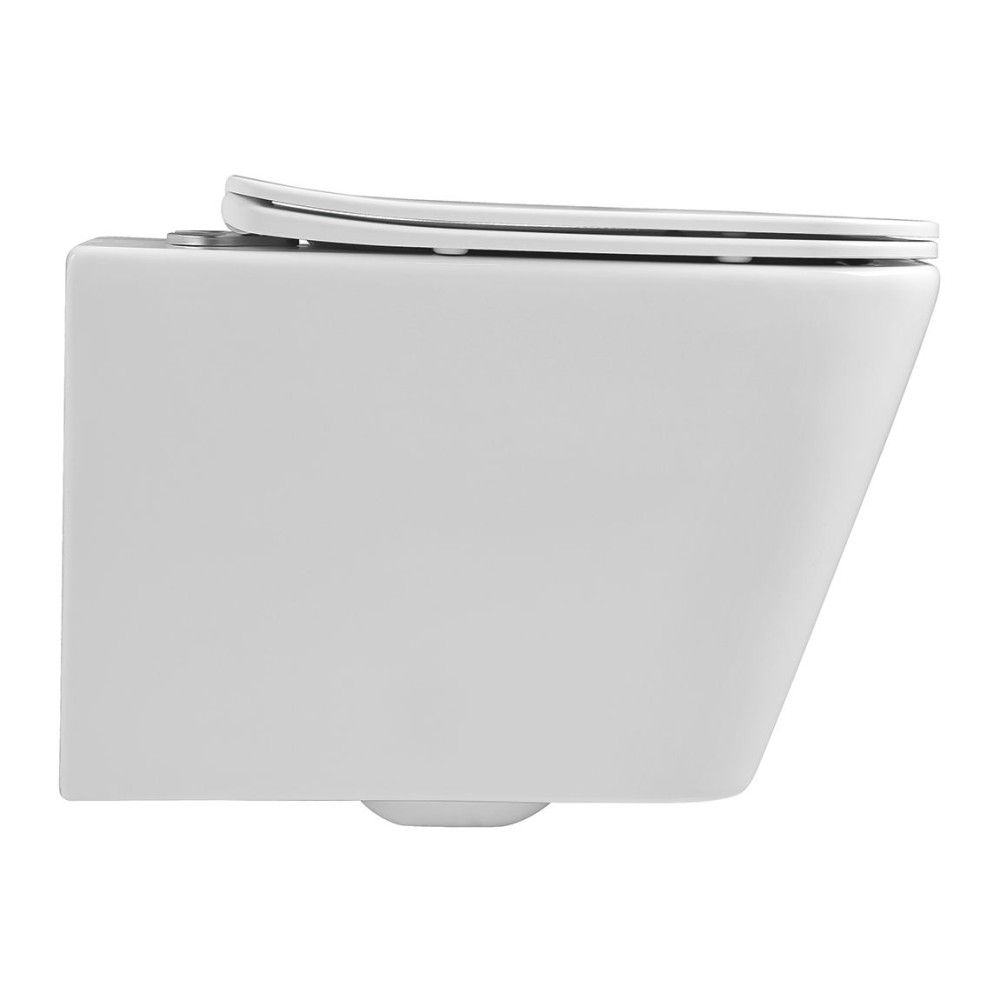 VOLLE LIBRA S унитаз 51*34,5*34 см подвесной Rimless, сиденье Slim slow-closing
