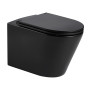 VOLLE NEMO BLACK Rimless унитаз 51,5*35,5*36,5см подвесной, матовый, сиденье твердое Slim slow-closing