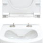 VOLLE ALTEA унитаз 53*35,5*40см подвесной Rimless, в комплекте с сидением Slim slow-closing