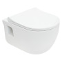 VOLLE ALTEA унитаз 53*35,5*40см подвесной Rimless, в комплекте с сидением Slim slow-closing