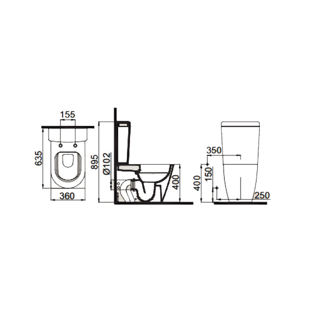 Унитаз-компакт IDEVIT Alfa SETK3104-0316-001-1-6200