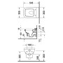 Унитаз подвесной DURAVIT PURAVIDA 2219090000