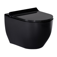 Унитаз подвесной VOLLE BLACK AMADEUS 13-06-055Black