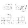 Унитаз напольный DURAVIT D-CODE 21110900002