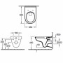 Унитаз подвесной VILLEROY & BOCH O.NOVO 5660HR01