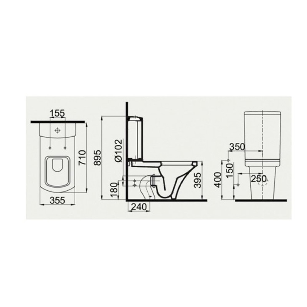 Унитаз-компакт IDEVIT Vega SETK2804-0306-001-1-6200