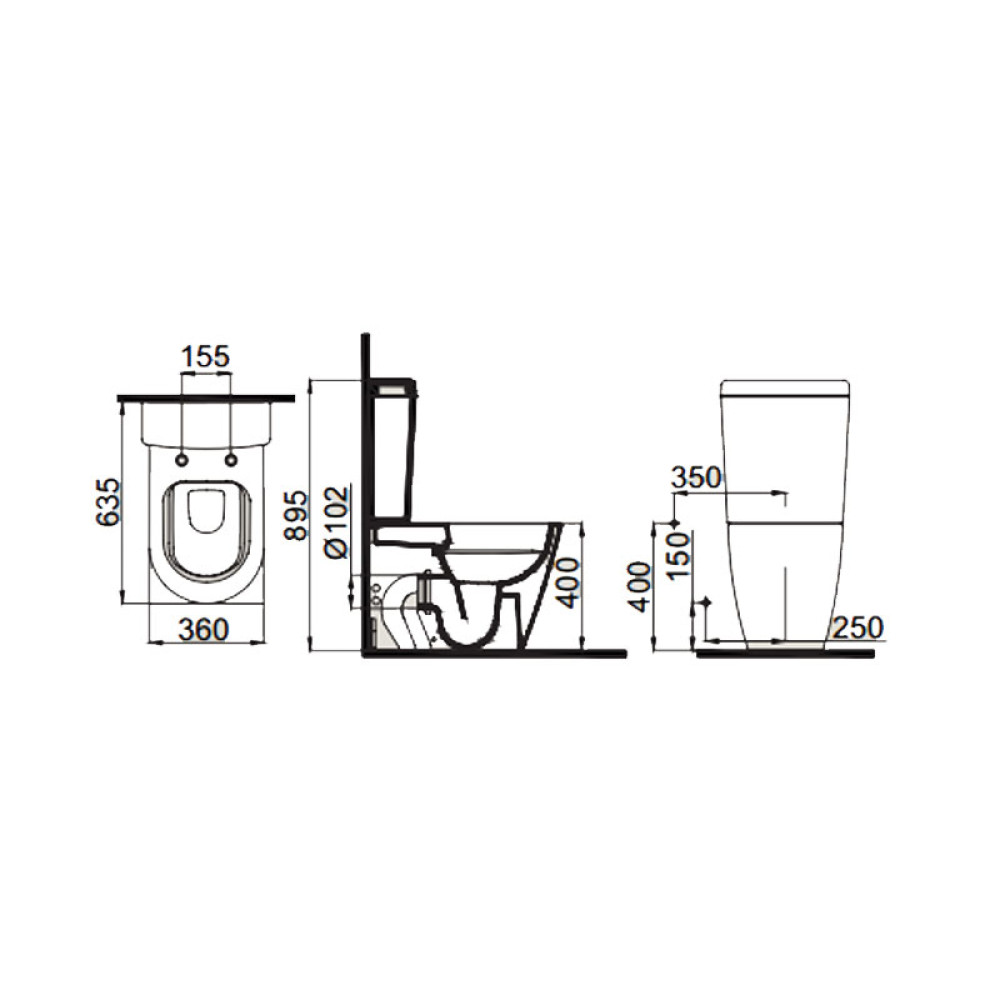 Унітаз-компакт IDEVIT Alfa SETK3104-0317-001-1-6200