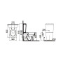 Унітаз-компакт IDEVIT Alfa SETK3104-0317-001-1-6200