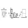 Унитаз-компакт IDEVIT Halley SETK3204-0317-001-1-6200