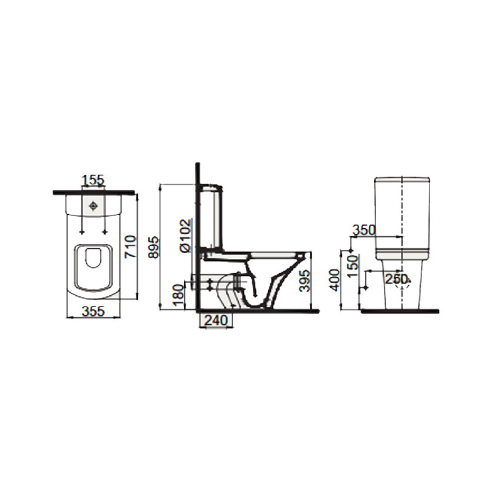 Унитаз-компакт IDEVIT Vega SETK2804-0306-071-1-0000