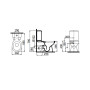 Унитаз-компакт IDEVIT Diva SETK2004-0206-001-1-1200