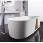 VOLLE Ванна 168*80*53см отдельностоящая каменная Solid surface