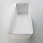 VOLLE Ванна 165*80*59см отдельностоящая/пристенная каменная Solid surface
