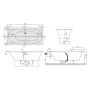 Ванна VILLEROY & BOCH OBERON UBQ199OBE2V-01