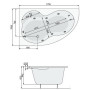 Ванна ROCA MISTRAL PWA3X10ZN000000