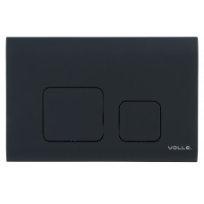 VOLLE CUADRA EVO клавиша смыва, черный soft-touch, пластик