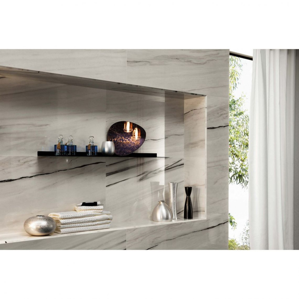 Atlas Concorde XL - 6mm Thickness (²)(⁴) Marvel Bianco Fantastico 120х278х6 Lappato (AOSE)