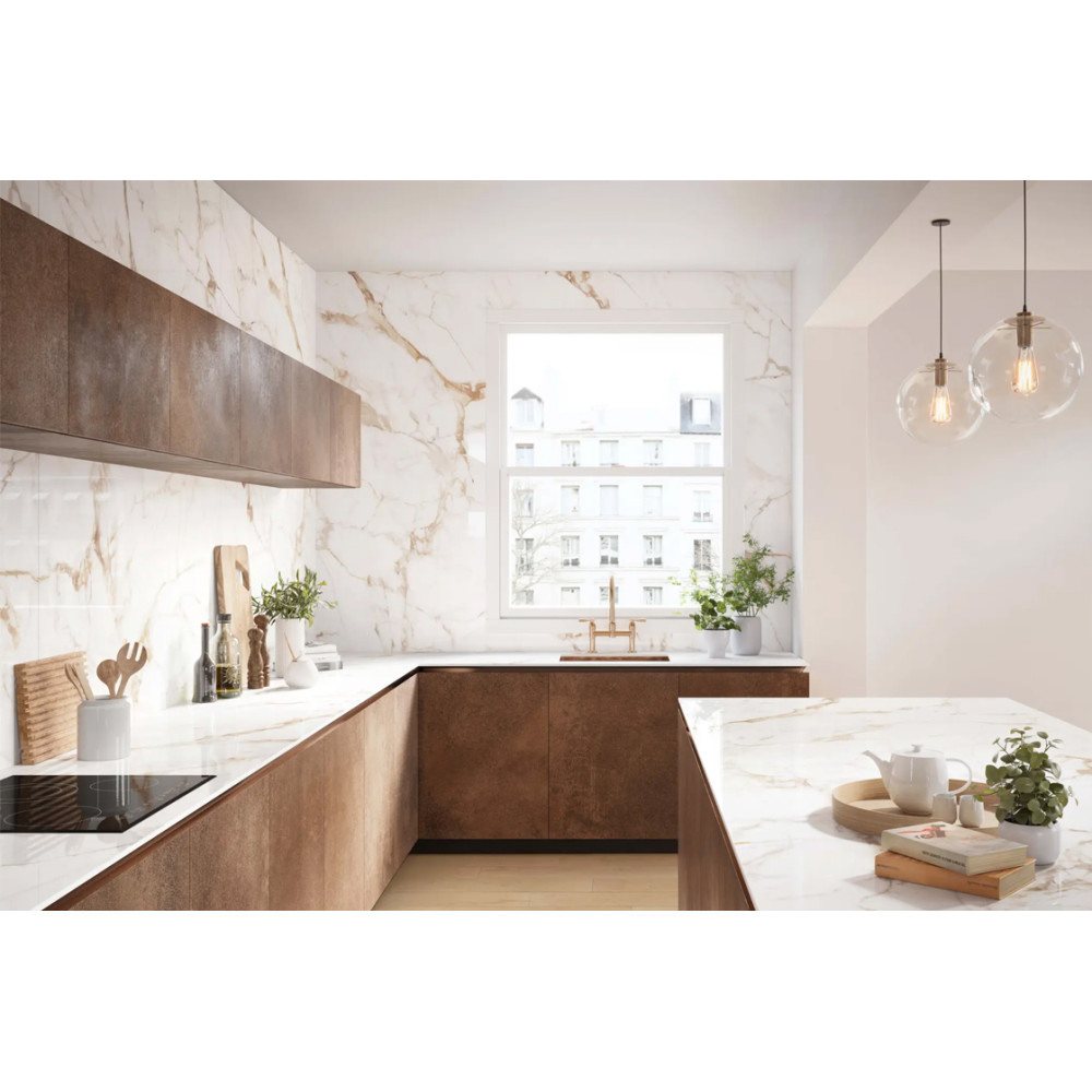 XTONE BY URBATEK G1051 CALACATTA GOLD NATURE 6 MM 160х320 (плитка настінна)