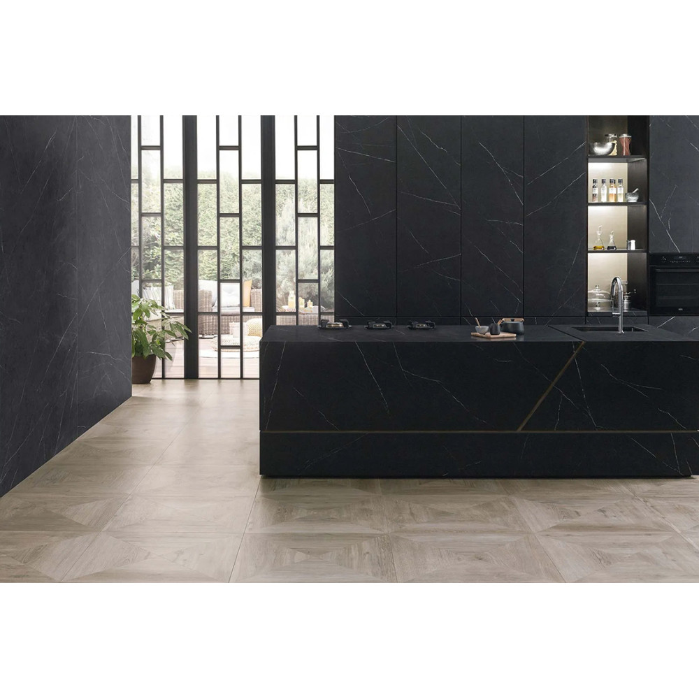 XTONE BY URBATEK G1052 LIEM BLACK NATURE 6 MM 160x320 (плитка настінна)